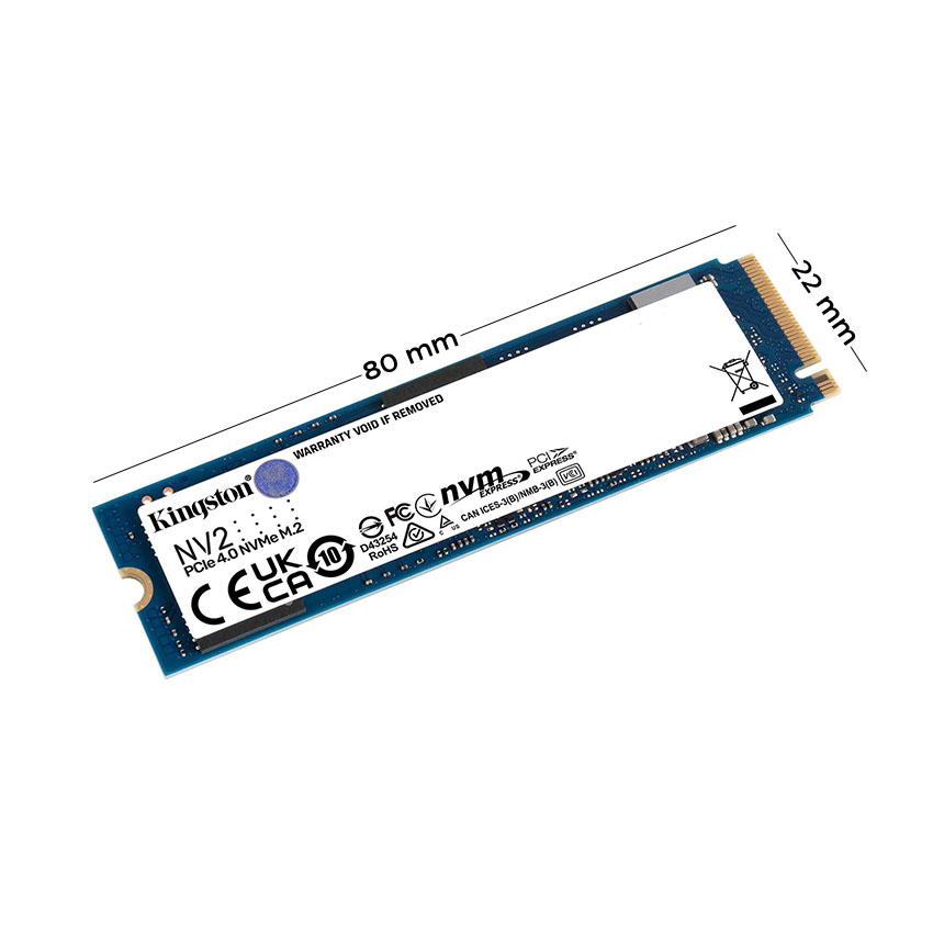 SSD Kington 500Gb PCIe NVMe Gen4x4 M2.2280 (SNV2S/500) - Hình ảnh 3