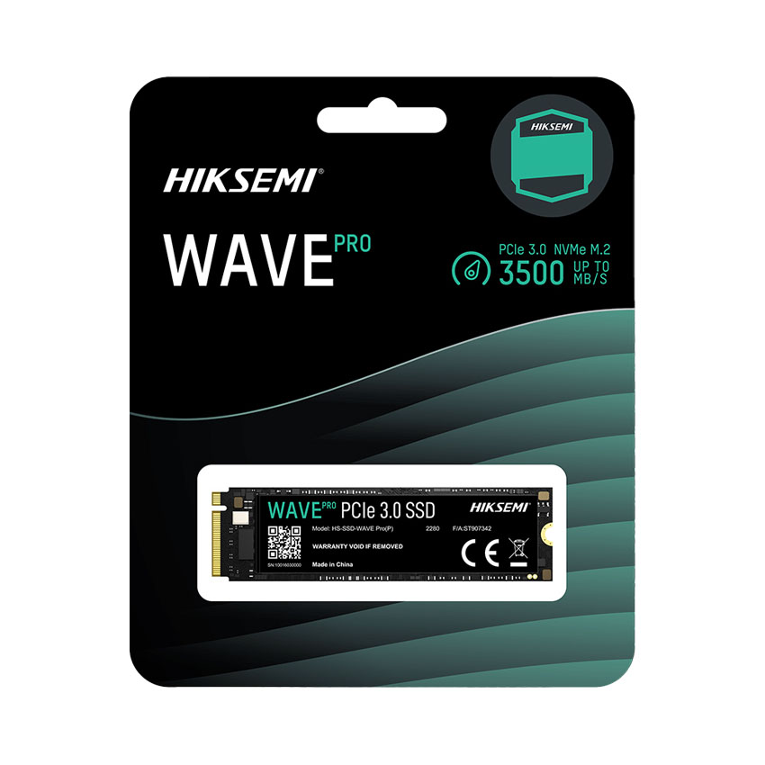 SSD NVMe 256Gb Hiksemi WAVE Pro PCIe. M2.2280