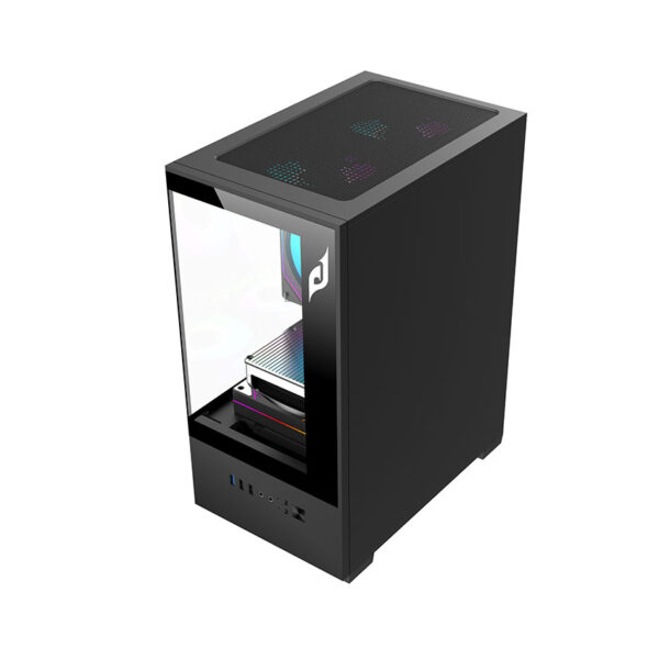 Vỏ Case Gaming Edra ECS1303 Màu đen - Hình ảnh 3