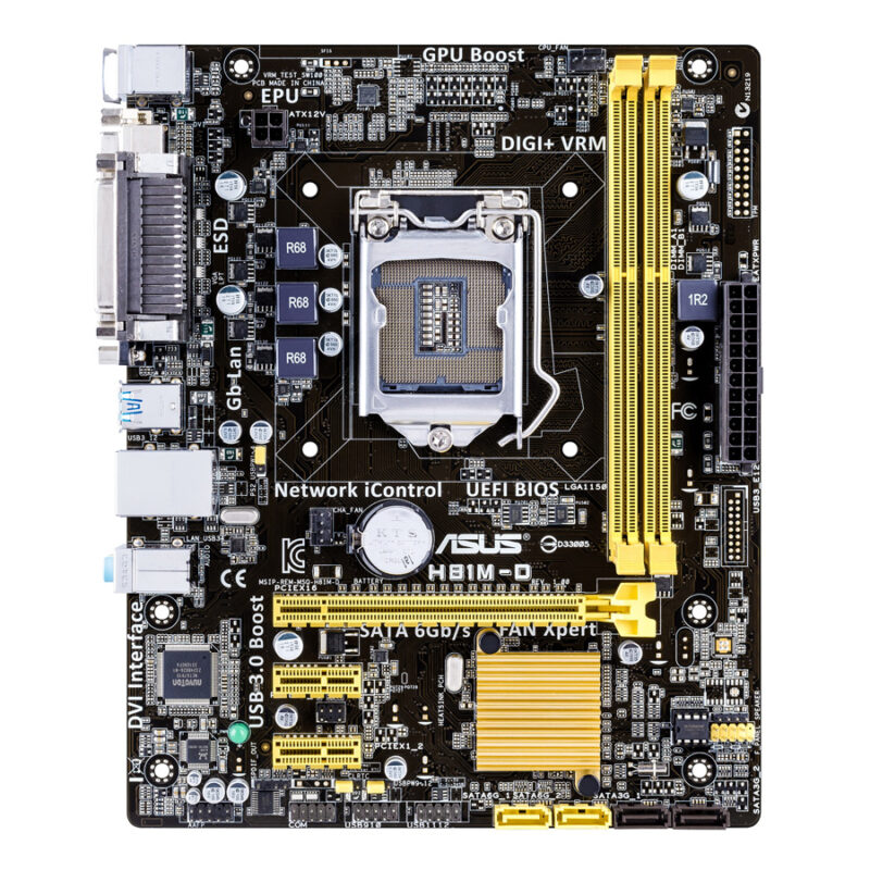 Bo mạch chủ Asus H81 Đã qua sử dụng