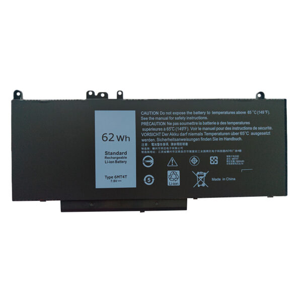 Pin Laptop Dell Latitude 5250/ 5550/5450 /5570/ 3160 (62Wh-7.6V-7800mAh) - Hình ảnh 4