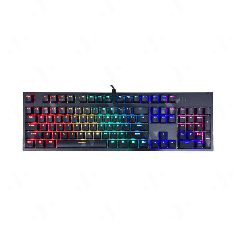 Bàn phím cơ Gaming FL-Esports MK 104 BLACK (ICE Ping-Switch)