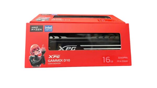 Bộ nhớ trong RAM ADATA XPG  GAMMIX D10 16Gb DDR4-3200-AX4U320016G16A-SB10 - Hình ảnh 5
