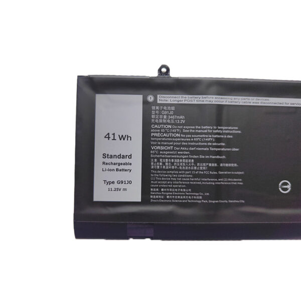Pin laptop Dell Latitude 3320 3420 3520, Vostro 3510 3511 3515 5310 5410 5415 5510 5515, Inspiron 5418 5518 7415, G91J0 (41Wh-11.25V-3467mAH) - Hình ảnh 3