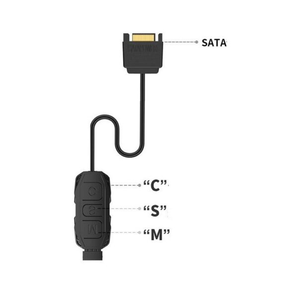 Hub chuyển nguồn Led ARGB 5V3