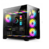 Vỏ máy tính E-Dra ECS1504 Black (Mid Tower/ ATX/ Màu đen)