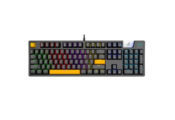 Bàn phím cơ Gaming Edra EK316 Black Red switch