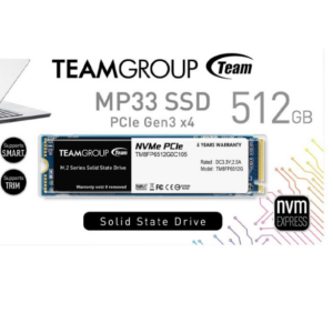 Ổ cứng SSD NVMe 512Gb TeamGroup M2.2280 PCI-e Gen3x4 MP33