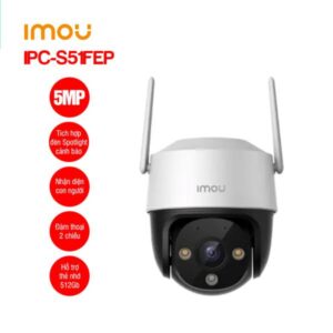 Camera Wifi Imou S51FEP 5Mp, Đàm thoại