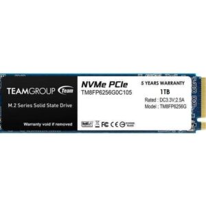 Ổ cứng SSD NVMe 1TB. Hiệu TeamGroup M2.2280 PCI-E Gen 3x4 MP33 1Tb